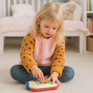 Hanna Andersson Pink‎ Cheetah Arm Detail Sherpa Long Sleeve Cozy Novelty Fun 2T